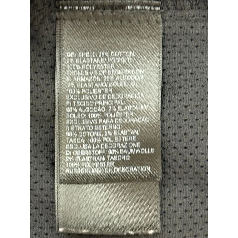 The North‎ Face Men's 38 Black Flat Front Bermuda Shorts Pockets